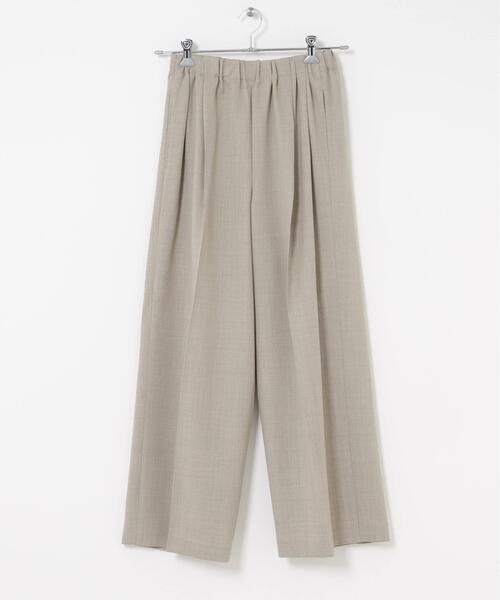 ウォッシャブルウールツイルパンツ（その他パンツ）｜かぐれ（カグレ