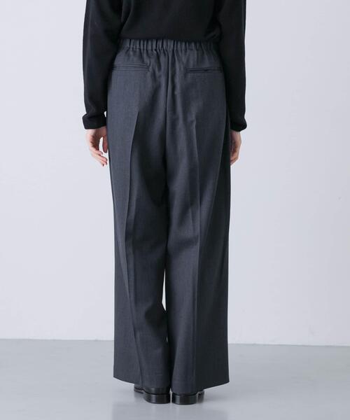 かぐれ（カグレ）の「ウォッシャブルウールツイルパンツ（その他パンツ・レディース・ベージュ/ブラック/チャコールグレー・FREE）」の20枚目の写真