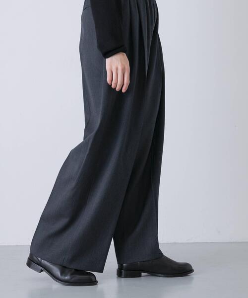 かぐれ（カグレ）の「ウォッシャブルウールツイルパンツ（その他パンツ・レディース・ベージュ/ブラック/チャコールグレー・FREE）」の22枚目の写真