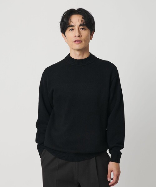 ウールカシミヤブレンド モックネック ニット（ニット/セーター