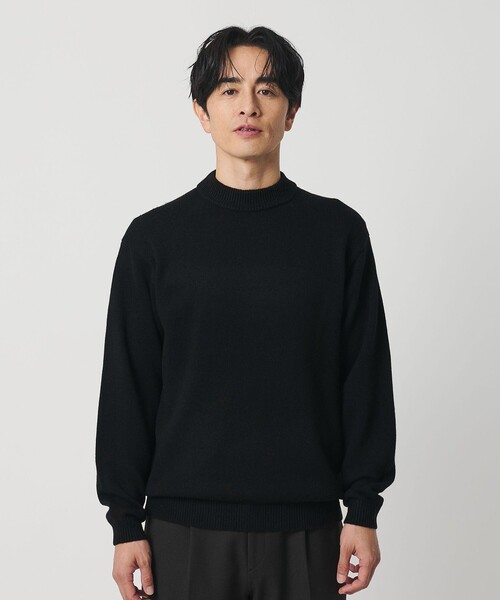 ウールカシミヤブレンド モックネック ニット（ニット/セーター