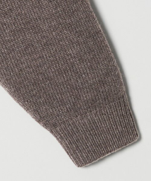 BEAUTY&YOUTH UNITED ARROWS（ビューティーアンドユースユナイテッドアローズ）の「ウールカシミヤブレンド モックネック ニット（ニット/セーター・メンズ・ライトグレー/ブラック/モカ・S/L/M/XL）」の16枚目の写真