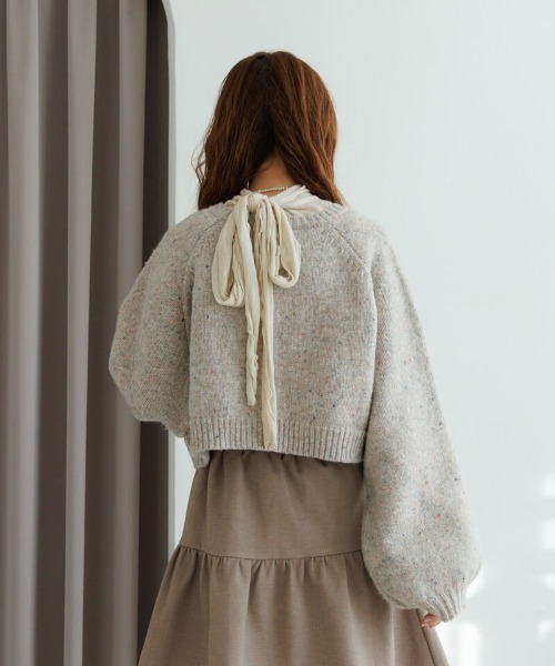 flower（フラワー）の「シアーリボンタートル2（Tシャツ/カットソー・レディース・アイボリー・FREE）」の20枚目の写真