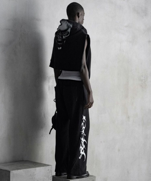 STAMPD（スタンプド）の「【STAMPD】S.DAIMON SWEATPANT 01 / ブラック [SLA-M4103SP]（スウェットパンツ・メンズ・ブラック・M/S）」の5枚目の写真