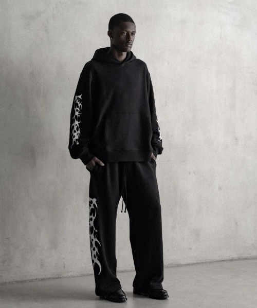 STAMPD（スタンプド）の「【STAMPD】S.DAIMON SWEATPANT 01 / ブラック [SLA-M4103SP]（スウェットパンツ・メンズ・ブラック・M/S）」の6枚目の写真