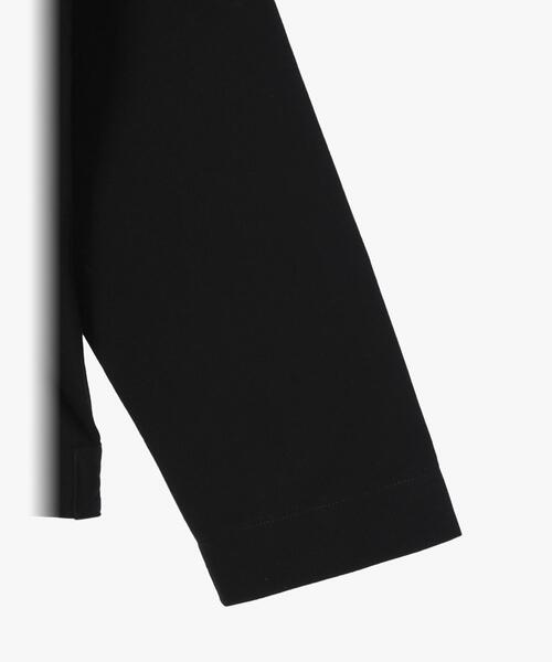 agnes b.（アニエスベー）の「メンズ オーガニックコットン 長袖 カーディガンプレッション（カーディガン/ボレロ・メンズ・ブラック・2/3/1）」の5枚目の写真