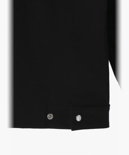 agnes b.（アニエスベー）の「メンズ オーガニックコットン 長袖 カーディガンプレッション（カーディガン/ボレロ・メンズ・ブラック・2/3/1）」の7枚目の写真