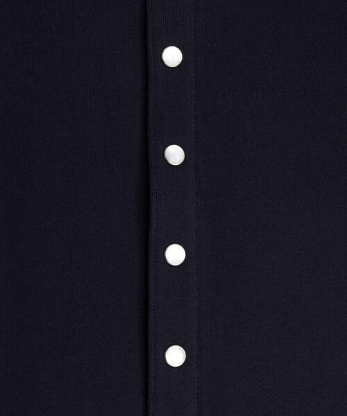 agnes b.（アニエスベー）の「メンズ オーガニックコットン 長袖 カーディガンプレッション（カーディガン/ボレロ・メンズ・ブラック・2/3/1）」の13枚目の写真