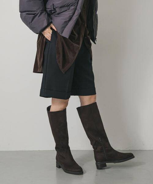 SENSE OF PLACE by URBAN RESEARCH（センスオブプレイスバイアーバンリサーチ）の「ターンバックハーフパンツ（その他パンツ・レディース・ベージュ/ブラック・MEDIUM/SMALL）」の10枚目の写真