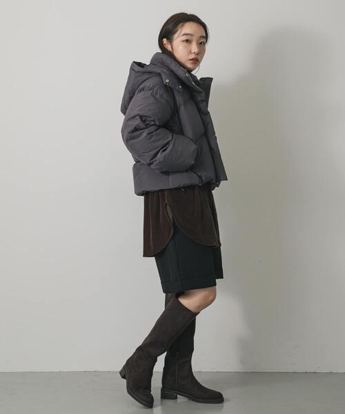 SENSE OF PLACE by URBAN RESEARCH（センスオブプレイスバイアーバンリサーチ）の「ターンバックハーフパンツ（その他パンツ・レディース・ベージュ/ブラック・MEDIUM/SMALL）」の12枚目の写真