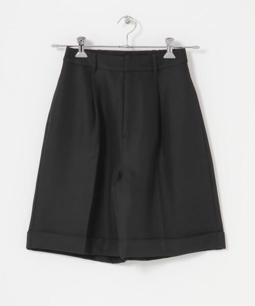 SENSE OF PLACE by URBAN RESEARCH（センスオブプレイスバイアーバンリサーチ）の「ターンバックハーフパンツ（その他パンツ・レディース・ベージュ/ブラック・MEDIUM/SMALL）」の16枚目の写真