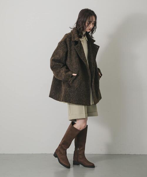 SENSE OF PLACE by URBAN RESEARCH（センスオブプレイスバイアーバンリサーチ）の「ターンバックハーフパンツ（その他パンツ・レディース・ベージュ/ブラック・MEDIUM/SMALL）」の22枚目の写真