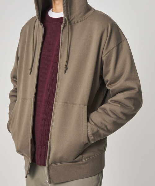 セール】＜Steven Alan＞ ウラケ ジップ フーデイー（パーカー