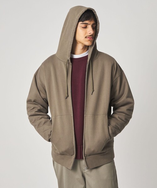セール】＜Steven Alan＞ ウラケ ジップ フーデイー（パーカー