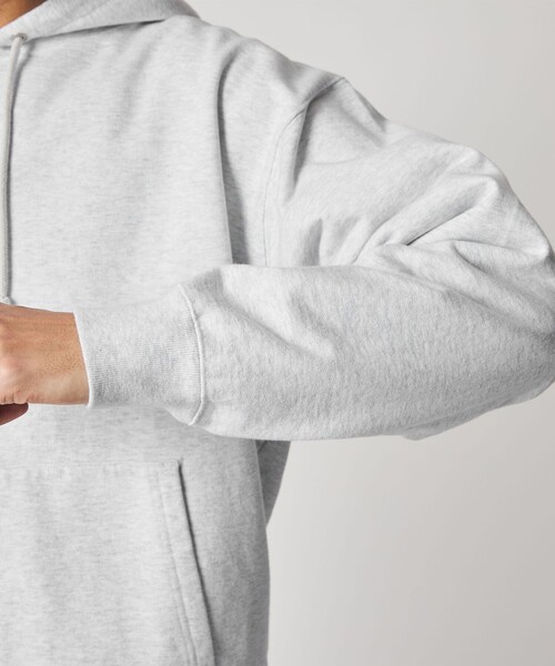 Steven Alan（スティーブンアラン）の「＜Steven Alan＞ ウラケ ジップ フーデイー（パーカー・メンズ・ダークグレー/モカ/ライトグレー・M/XL/S/L）」の12枚目の写真