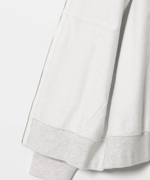 Steven Alan（スティーブンアラン）の「＜Steven Alan＞ ウラケ ジップ フーデイー（パーカー・メンズ・ダークグレー/モカ/ライトグレー・M/XL/S/L）」の21枚目の写真