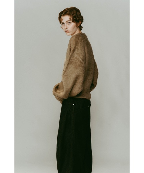 Knuth Marf（クヌースマーフ）の「dalmatian shaggy knit(unisex)（ニット/セーター・レディース・グリーン/ブルー/ベージュ・FREE）」の6枚目の写真