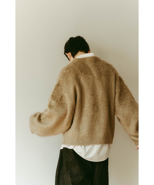 Knuth Marf（クヌースマーフ）の「dalmatian shaggy knit(unisex)（ニット/セーター・レディース・グリーン/ブルー/ベージュ・FREE）」の10枚目の写真