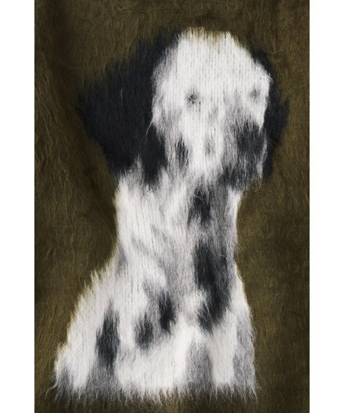 Knuth Marf（クヌースマーフ）の「dalmatian shaggy knit(unisex)（ニット/セーター・レディース・グリーン/ブルー/ベージュ・FREE）」の12枚目の写真