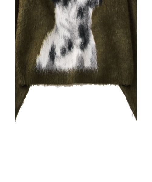 Knuth Marf（クヌースマーフ）の「dalmatian shaggy knit(unisex)（ニット/セーター・レディース・グリーン/ブルー/ベージュ・FREE）」の13枚目の写真