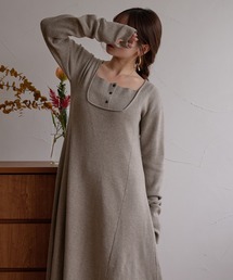 lady knit onepiece / レディーニットワンピース