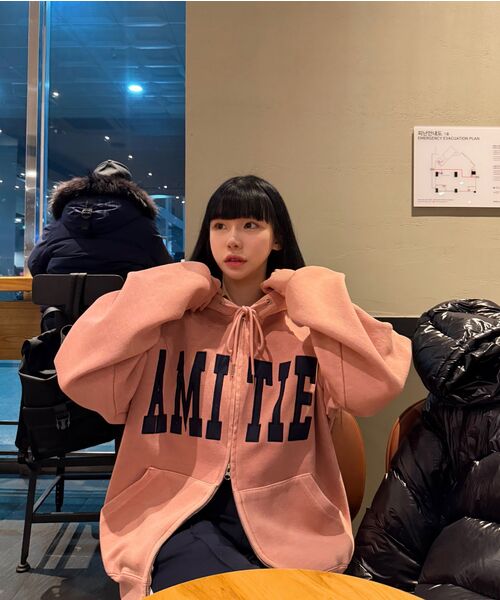 ARI（アリ）の「JOEL JERSEY TRACK PANTS / NAVY（スウェットパンツ・レディース・ネイビー・FREE）」の6枚目の写真