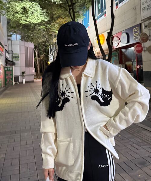ARI（アリ）の「JOEL JERSEY TRACK PANTS / NAVY（スウェットパンツ・レディース・ネイビー・FREE）」の7枚目の写真