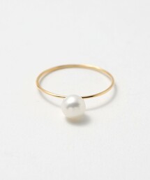 <les bonbon>K10 パール リング