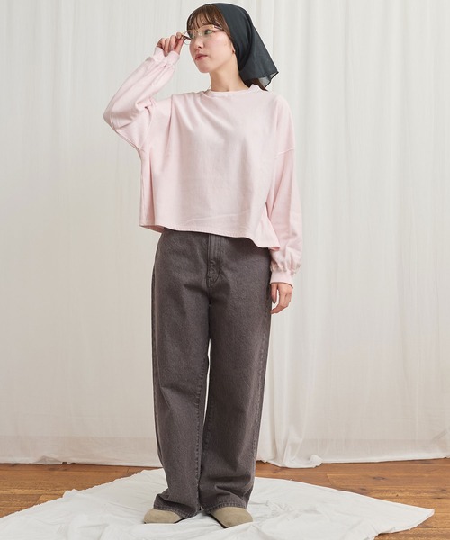 fig Ｌondon（フィグロンドン）の「colored jeans（デニムパンツ・レディース・カーキ/ボルドー・25/26/27）」の20枚目の写真