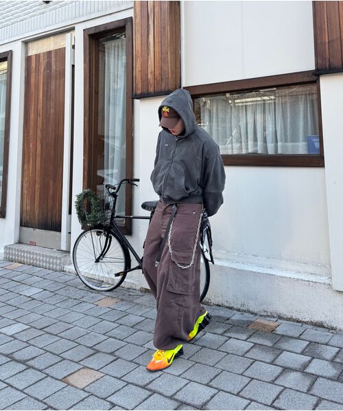 KICHUL(キチョル)の「HARDTACK BALLOON DENIM PANTS (BROWN)(デニムパンツ・レディース・その他・LARGE/X-SMALL)」の8枚目の写真