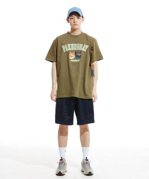 CREAM SODA LAB（クリームソーダラボ）の「ピエンジロゴ半袖Tシャツオリーブ（Tシャツ/カットソー・レディース・その他・LARGE/MEDIUM/X-LARGE/XX-LARGE）」の8枚目の写真