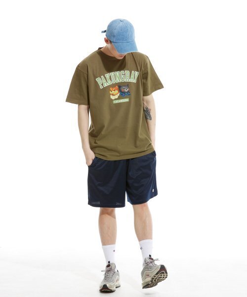 CREAM SODA LAB（クリームソーダラボ）の「ピエンジロゴ半袖Tシャツオリーブ（Tシャツ/カットソー・レディース・その他・LARGE/MEDIUM/X-LARGE/XX-LARGE）」の9枚目の写真