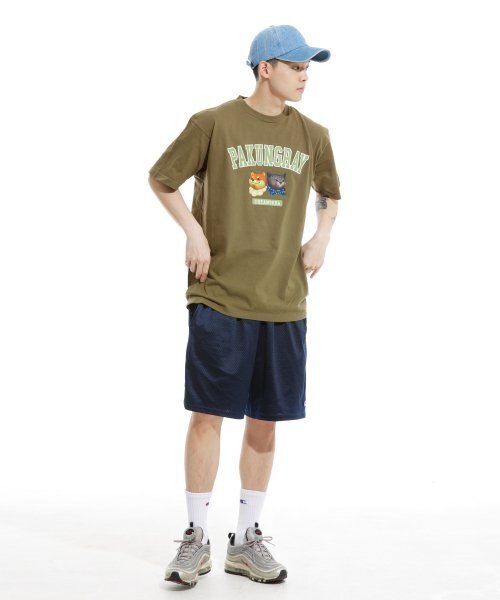 CREAM SODA LAB（クリームソーダラボ）の「ピエンジロゴ半袖Tシャツオリーブ（Tシャツ/カットソー・レディース・その他・LARGE/MEDIUM/X-LARGE/XX-LARGE）」の10枚目の写真