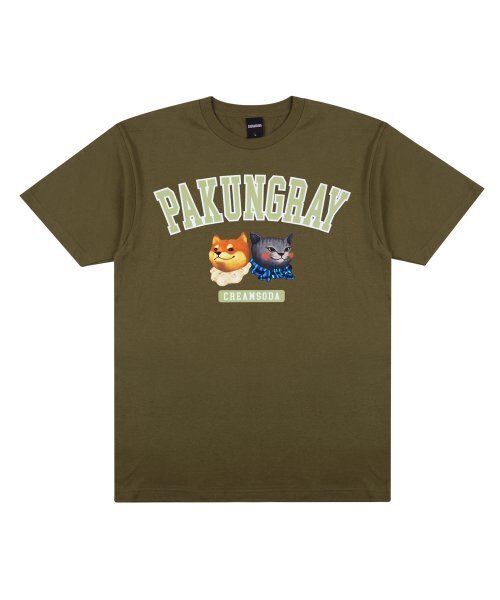 CREAM SODA LAB（クリームソーダラボ）の「ピエンジロゴ半袖Tシャツオリーブ（Tシャツ/カットソー・レディース・その他・LARGE/MEDIUM/X-LARGE/XX-LARGE）」の11枚目の写真