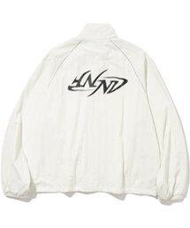 NOT4NERD(�m�b�g�t�H�[�i�[�h)��Nylon Tribal Logo Windbreaker Jacket - Ivory(�i�C�����W���P�b�g)