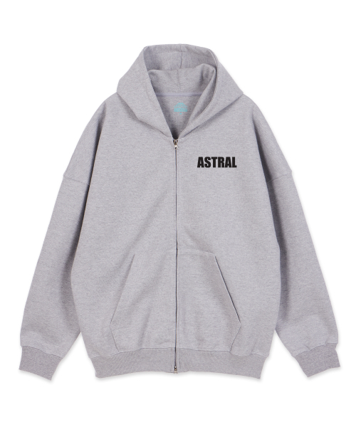 ASTRAL PROJECTION(アストラルプロジェクション)の「アストラルガン オーバーサイズ ワイドショルダー フードジップアップ_メランジ(パーカー・メンズ・その他・SMALL/MEDIUM/LARGE/X-LARGE)」の3枚目の写真