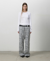 THREE TO EIGHTY（スリートゥエイティー）の「URBAN WIDE JOGGER PANTS M.GREY（スウェットパンツ）」