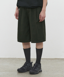 Cotton 2Pleats Shorts DCPT041Khaki