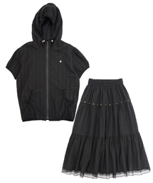 PLASMASPHERE（プラズマスフィア）の「Western SET Rond Wish Cotton Set_Black（その他アウター）」
