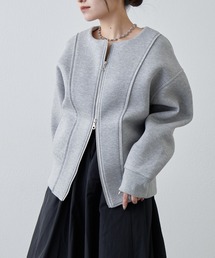 Lui's | ダブルカスタムジャガードブルゾン(ブルゾン)