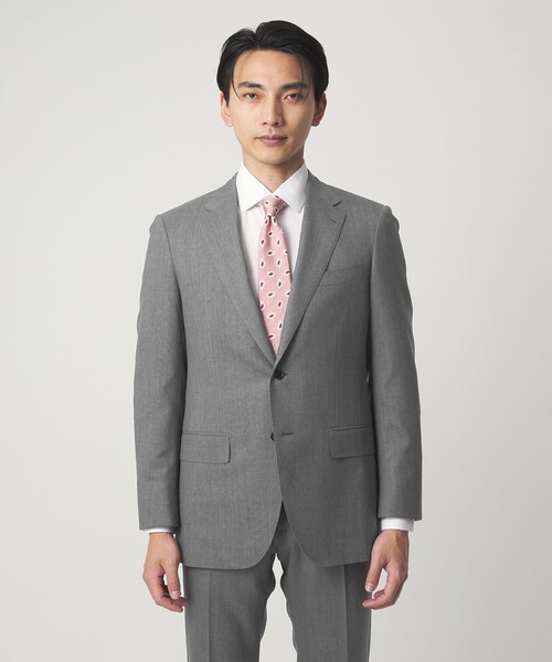 green label relaxing（グリーンレーベルリラクシング）の「GUABELLO ピンヘッド 2B RV スーツジャケット セットアップジャケット（スーツジャケット・メンズ・ネイビー/グレー・42/52/50/48/46/44）」の5枚目の写真