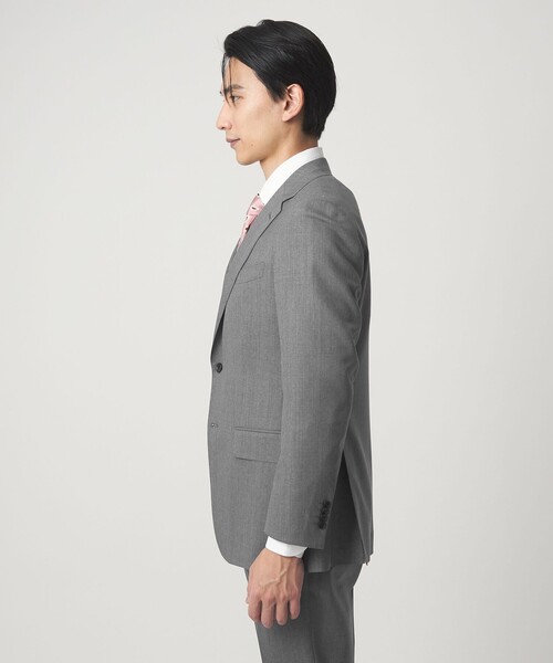 green label relaxing（グリーンレーベルリラクシング）の「GUABELLO ピンヘッド 2B RV スーツジャケット セットアップジャケット（スーツジャケット・メンズ・ネイビー/グレー・42/52/50/48/46/44）」の6枚目の写真