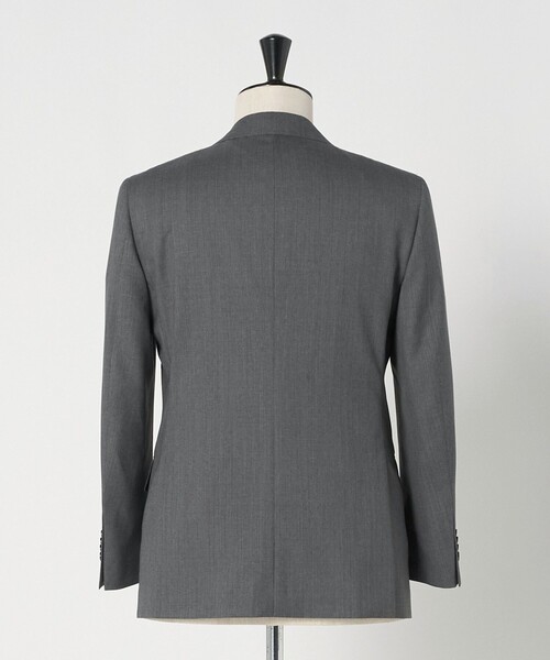 green label relaxing（グリーンレーベルリラクシング）の「GUABELLO ピンヘッド 2B RV スーツジャケット セットアップジャケット（スーツジャケット・メンズ・ネイビー/グレー・42/52/50/48/46/44）」の21枚目の写真