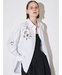 ELENDEEK | エンブロイダリーオーバーシャツ(シャツ/ブラウス)