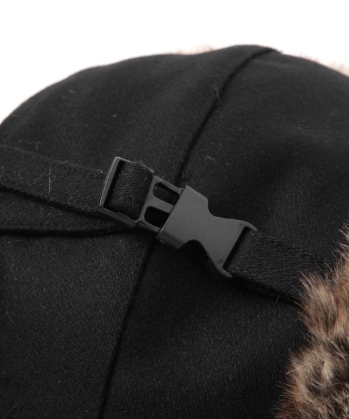 BAYFLOW(ベイフロー)の「フライトキャップ(キャップ・メンズ・ブラウン/ブラック・FREE)」の5枚目の写真