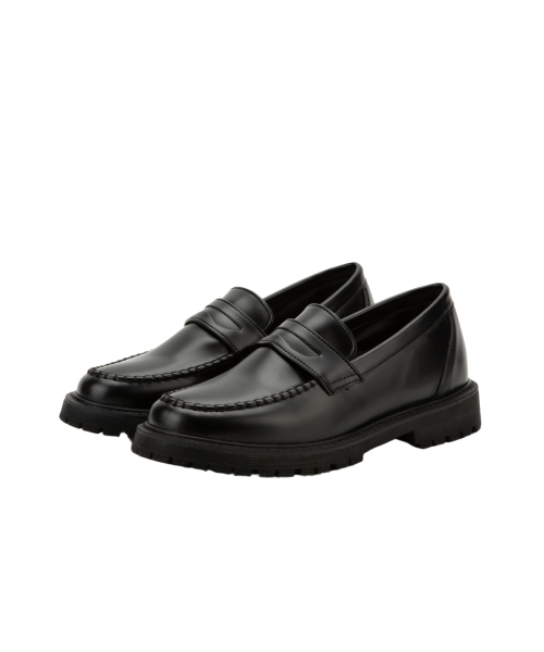 DIFFERSHOE(ディファーシュー)の「ベーシックローファー6CMブラック(ローファー・メンズ・ブラック・25cm/26cm/27cm/28cm)」の4枚目の写真