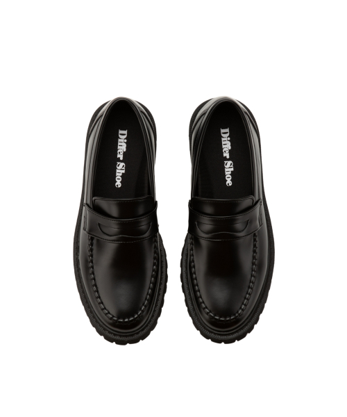 DIFFERSHOE(ディファーシュー)の「ベーシックローファー6CMブラック(ローファー・メンズ・ブラック・25cm/26cm/27cm/28cm)」の6枚目の写真