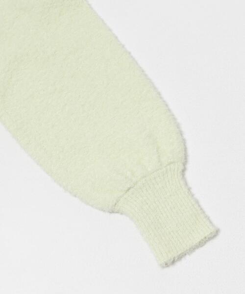 ITEMS URBANRESEARCH（アイテムズ アーバンリサーチ）の「ボリュームスリーブラグランニット（ニット/セーター・レディース・ネイビー/グレー系その他/ミント・FREE）」の19枚目の写真