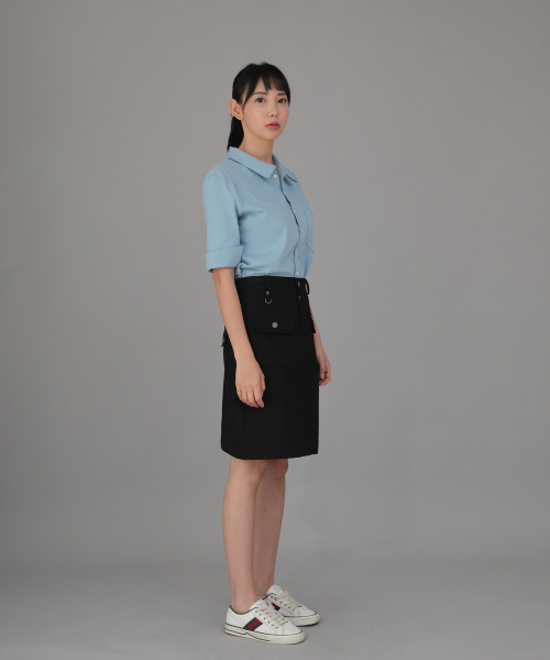 SAINTCREW(セントクルー)の「FBカバーポケットバンディングスカート FCM-1307 ブラック(スカート・レディース・その他・MEDIUM/LARGE/X-LARGE)」の5枚目の写真