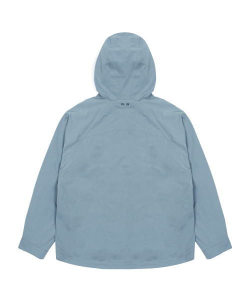 HYUNFIT（ヒョンフィット）の「STITCH HOODED JACKET-[GRAY]（ナイロンジャケット・メンズ・その他・SMALL/MEDIUM/LARGE/X-LARGE）」の2枚目の写真